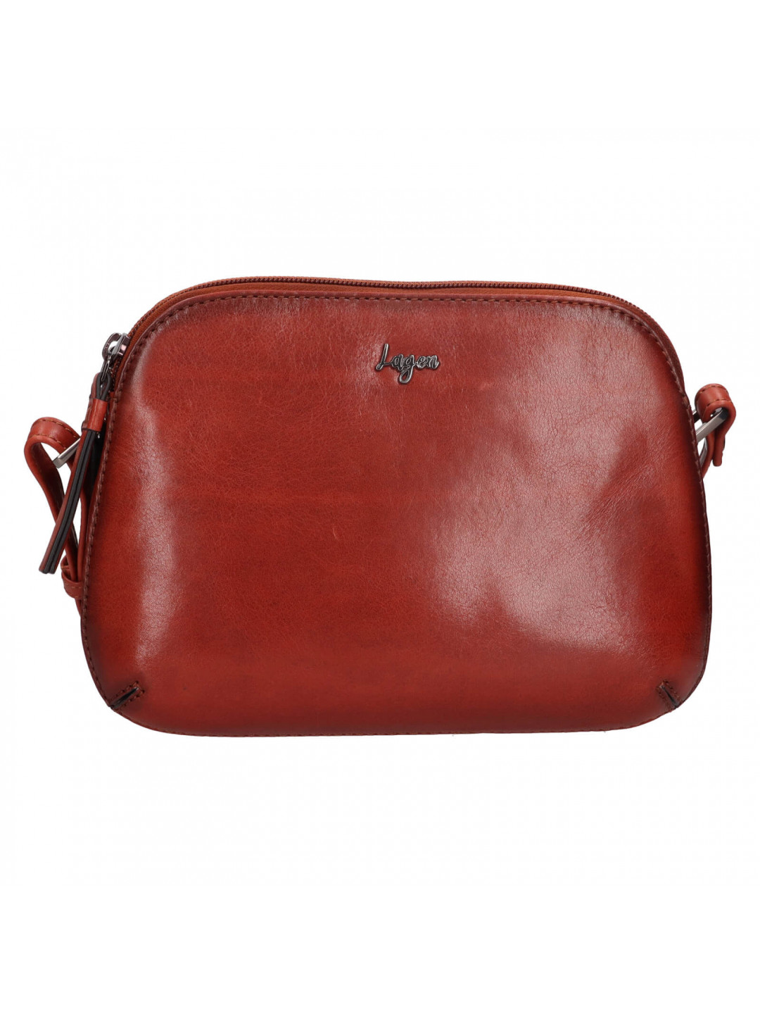 Dámská crossbody kabelka Lagen Nadea – koňak